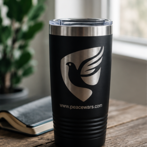 Peace Wars Tumbler - Black