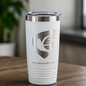 Peace Wars Tumbler - White